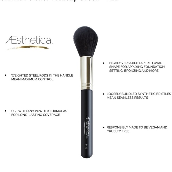 Aesthetica - P12 Powder Makeup Brush - Picture 1 of 6